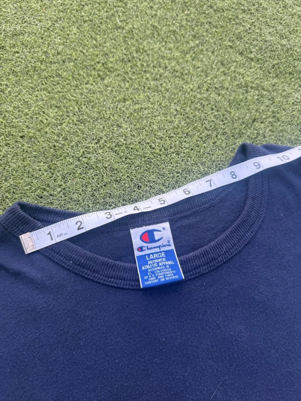VINTAGE 90s CHAMPION SPELLOUT STITCHED 1996 ATLANTA OLYMPICS MENS TEE - Picture 7 of 9